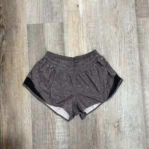 Low rise Lululemon Women’s Heather Gray Athletic Shorts